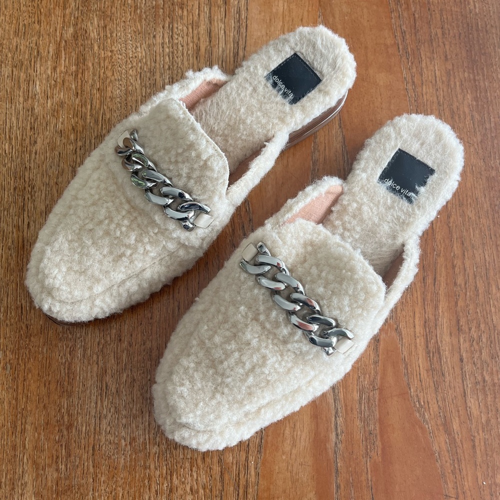 Dolce Vita Pela Loafer/Mule Natural Plush